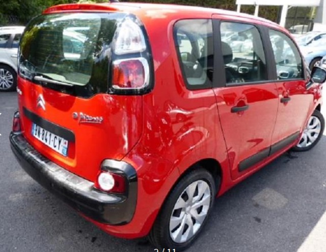 Left hand drive CITROEN C3 PICASSO 1.6 HDI 90 BUSINESS
